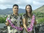 Hawaiian Flower Lei Greeting at Airport